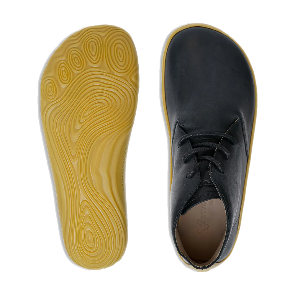 Vivobarefoot Addis Desert Mens Black