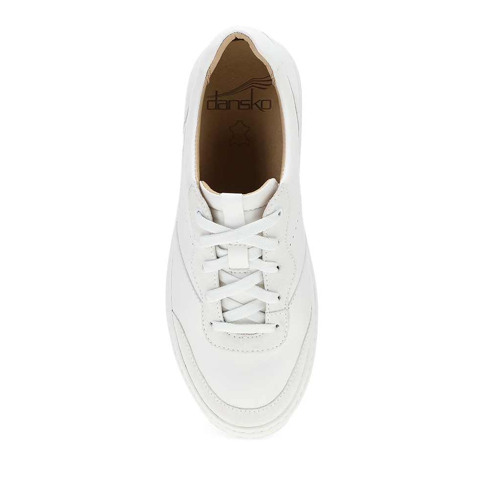 Dansko Josey White Nappa