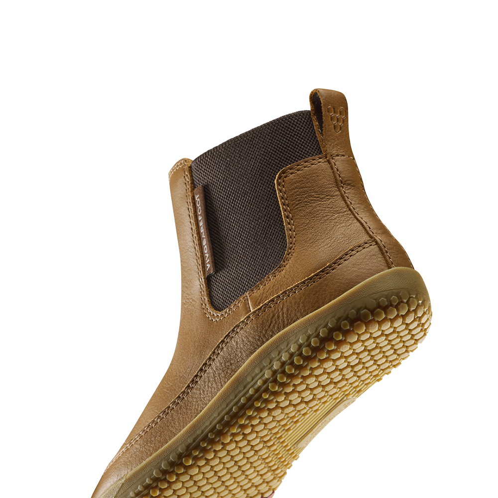 Vivobarefoot Gobi Chelsea Kids Acorn