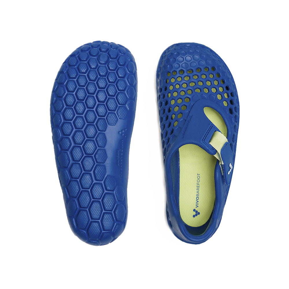 Vivobarefoot Ultra Bloom Kids Amparo Blue