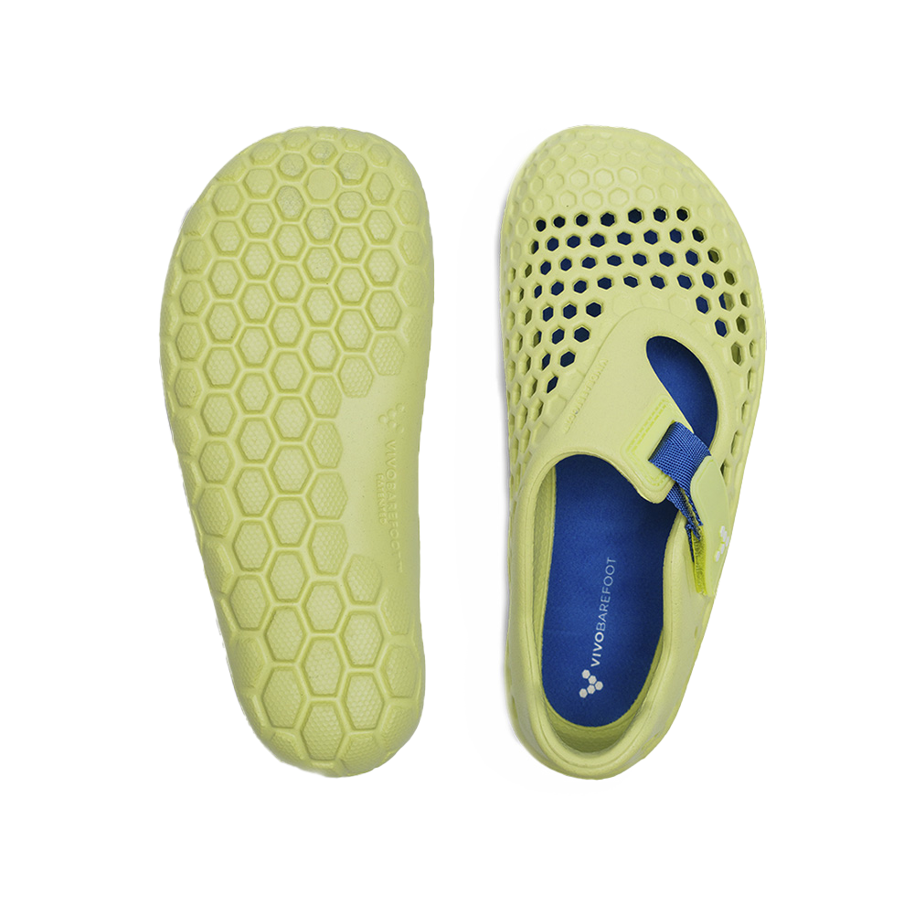Vivobarefoot Ultra Bloom Kids Sunny Lime