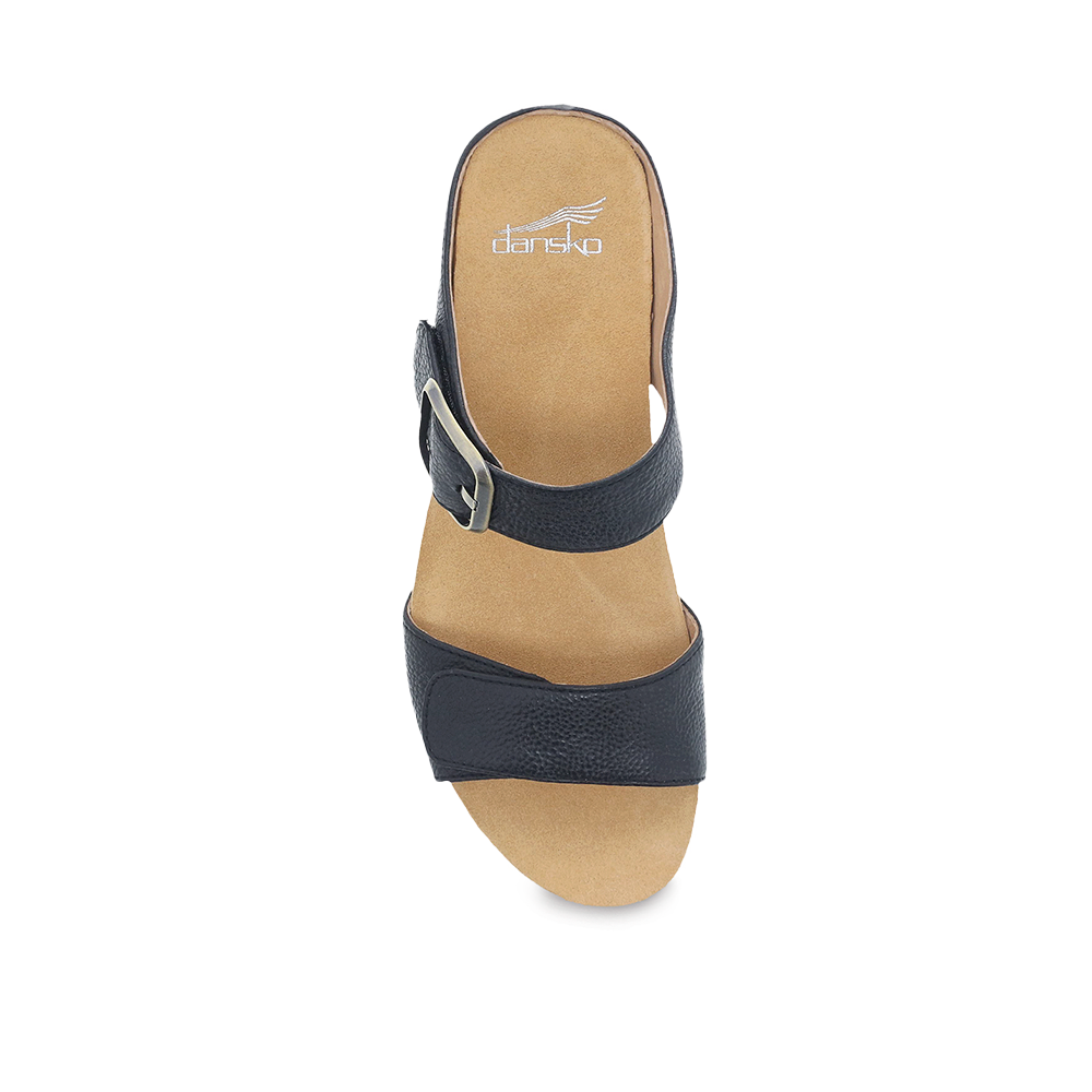 Dansko Tanya Black Milled Burnished