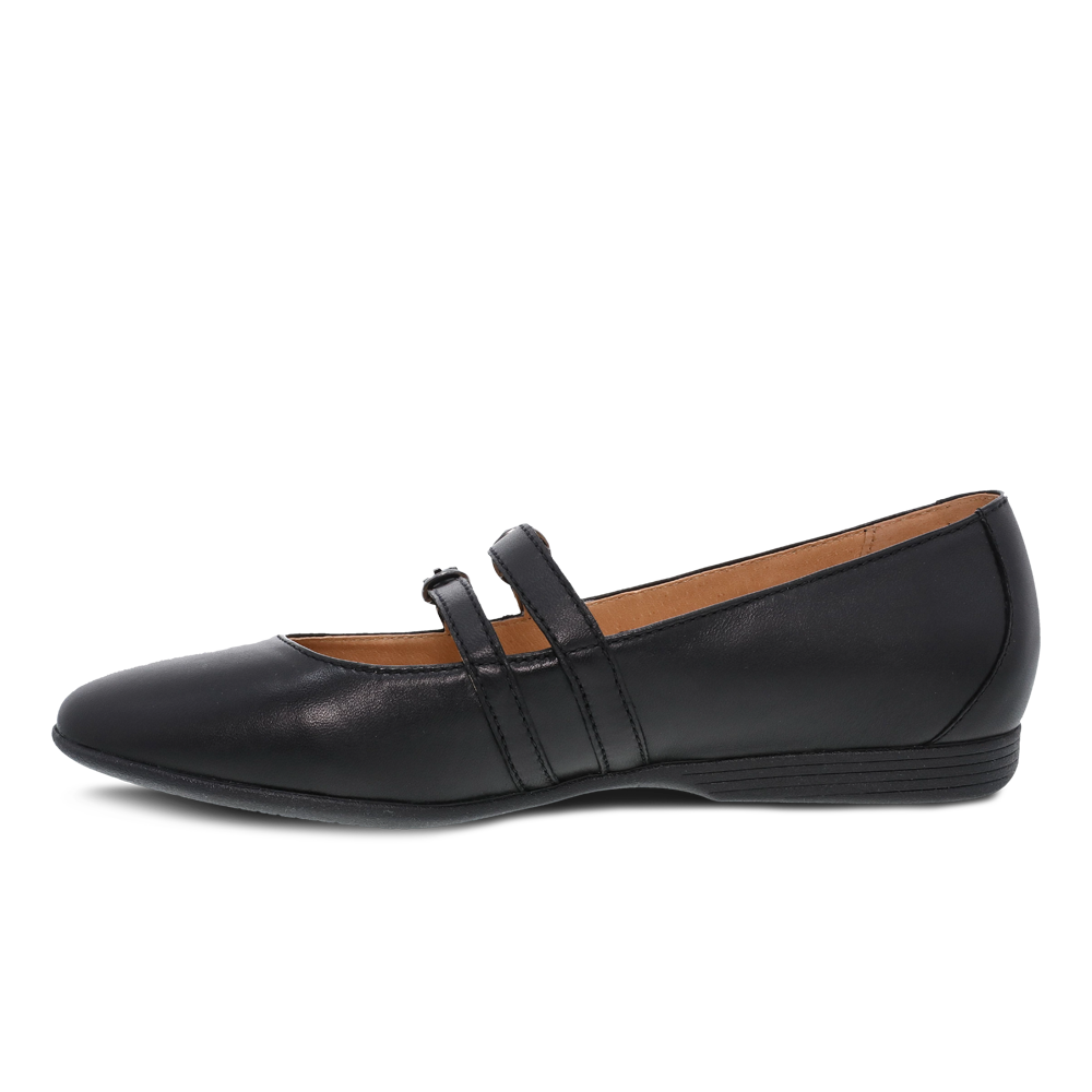 Dansko Leeza Black Nappa