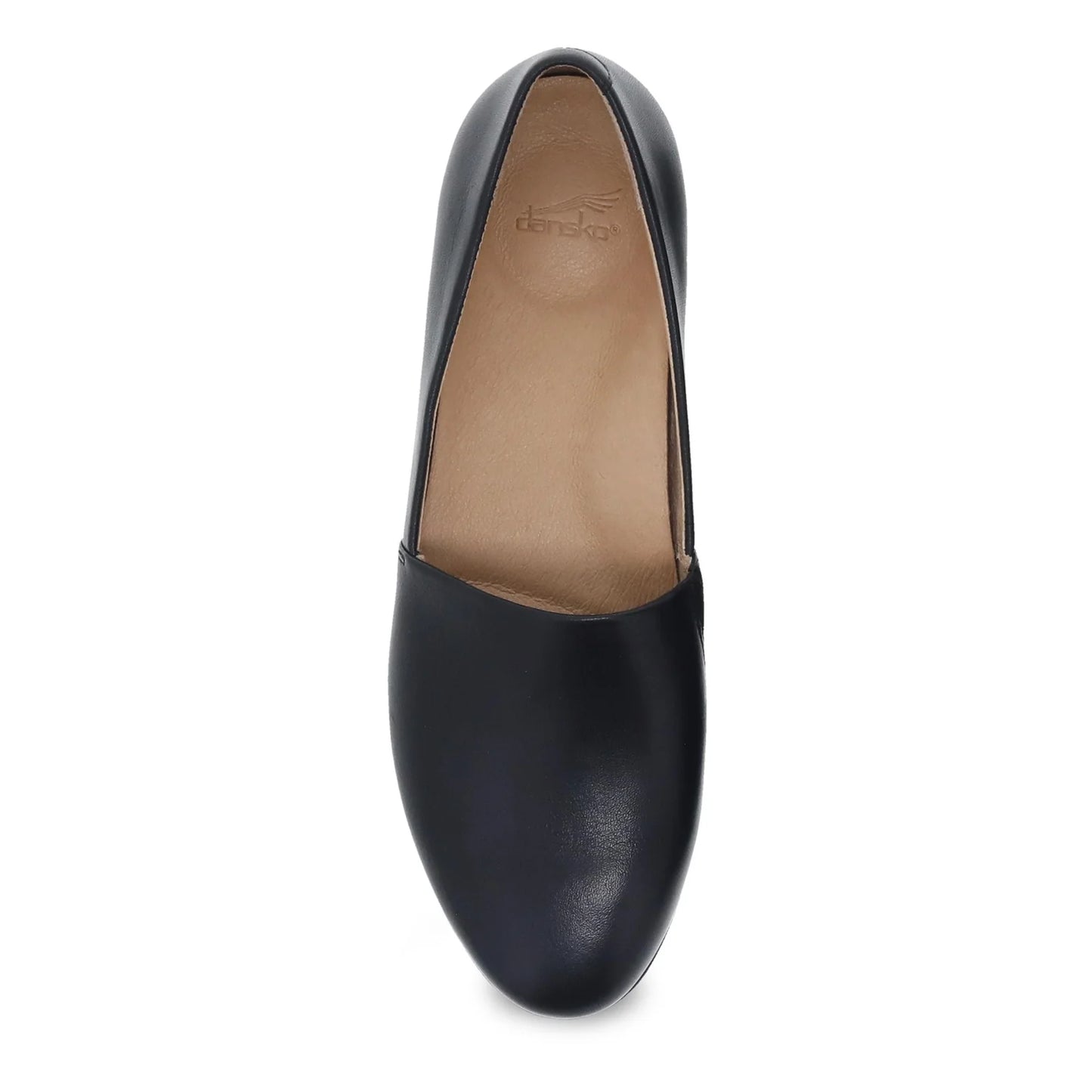 Dansko Larisa Wide Black Milled Nappa