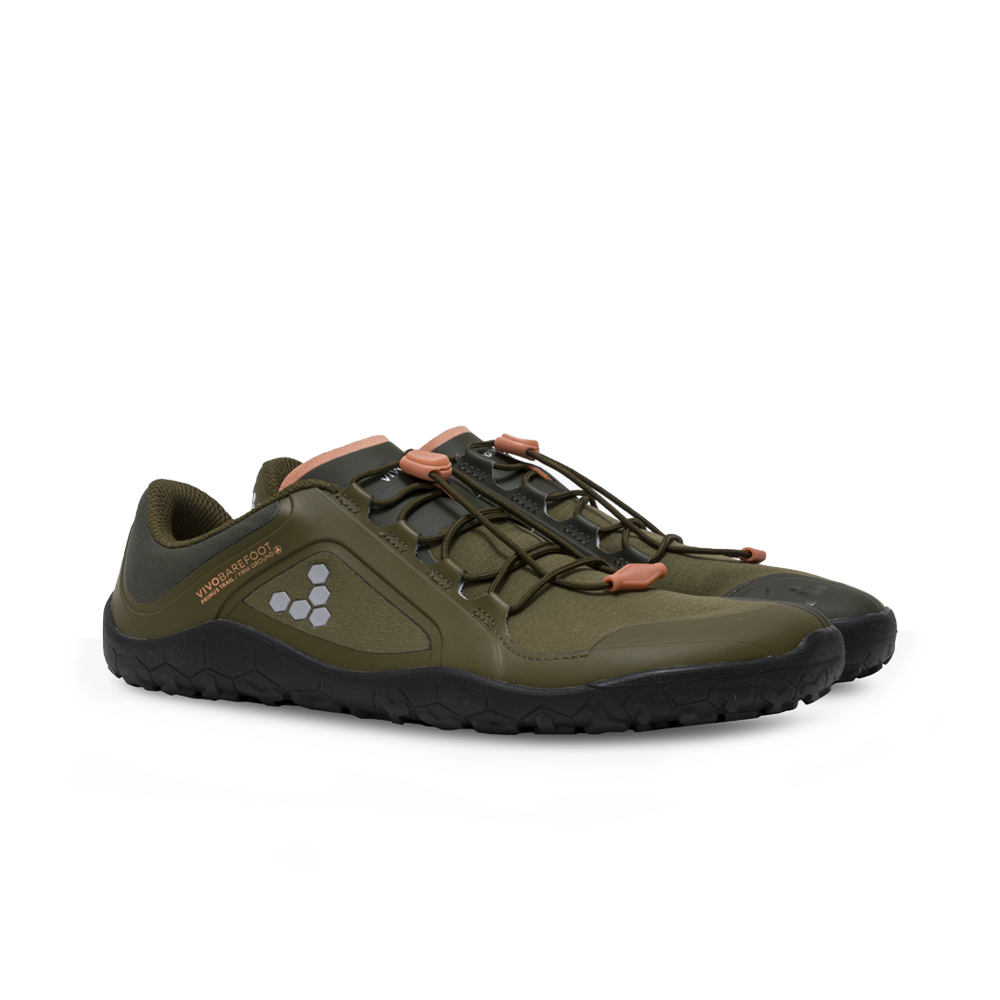 Vivobarefoot Primus Trail III All Weather FG Womens Dark Olive