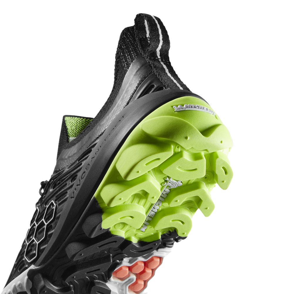 Vivobarefoot Hydra Esc Womens Obsidian/Safety Yellow