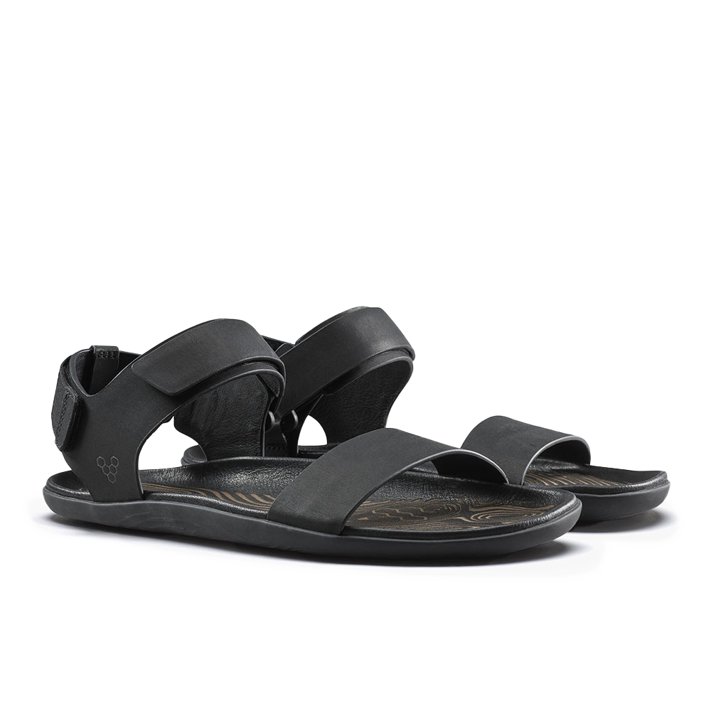 Vivobarefoot Sensus Yin Sandal Womens Obsidian
