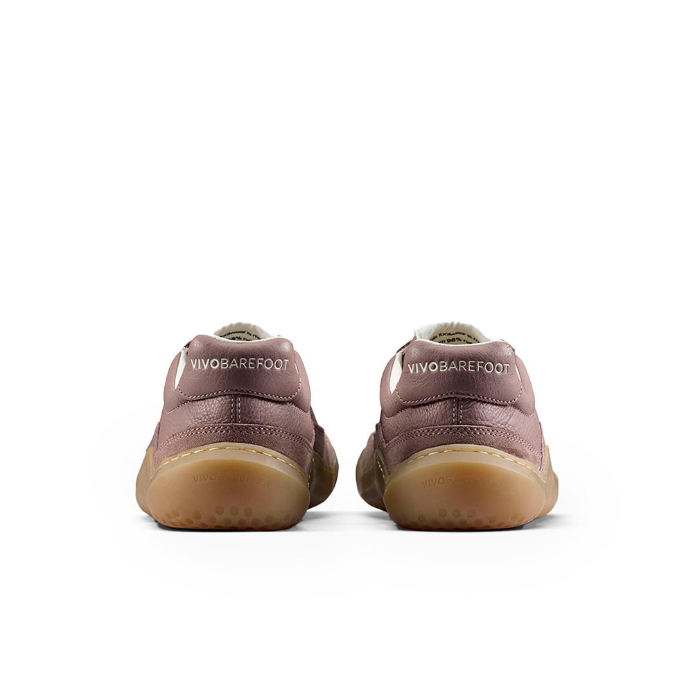 Vivobarefoot Gobi II Sneaker Premium Leather Womens Twilight Mauve