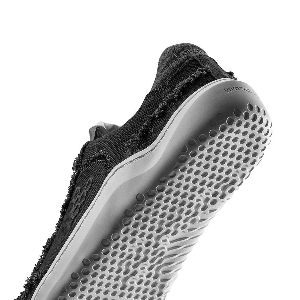 Vivobarefoot Gobi Sneaker Canvas Womens Obsidian