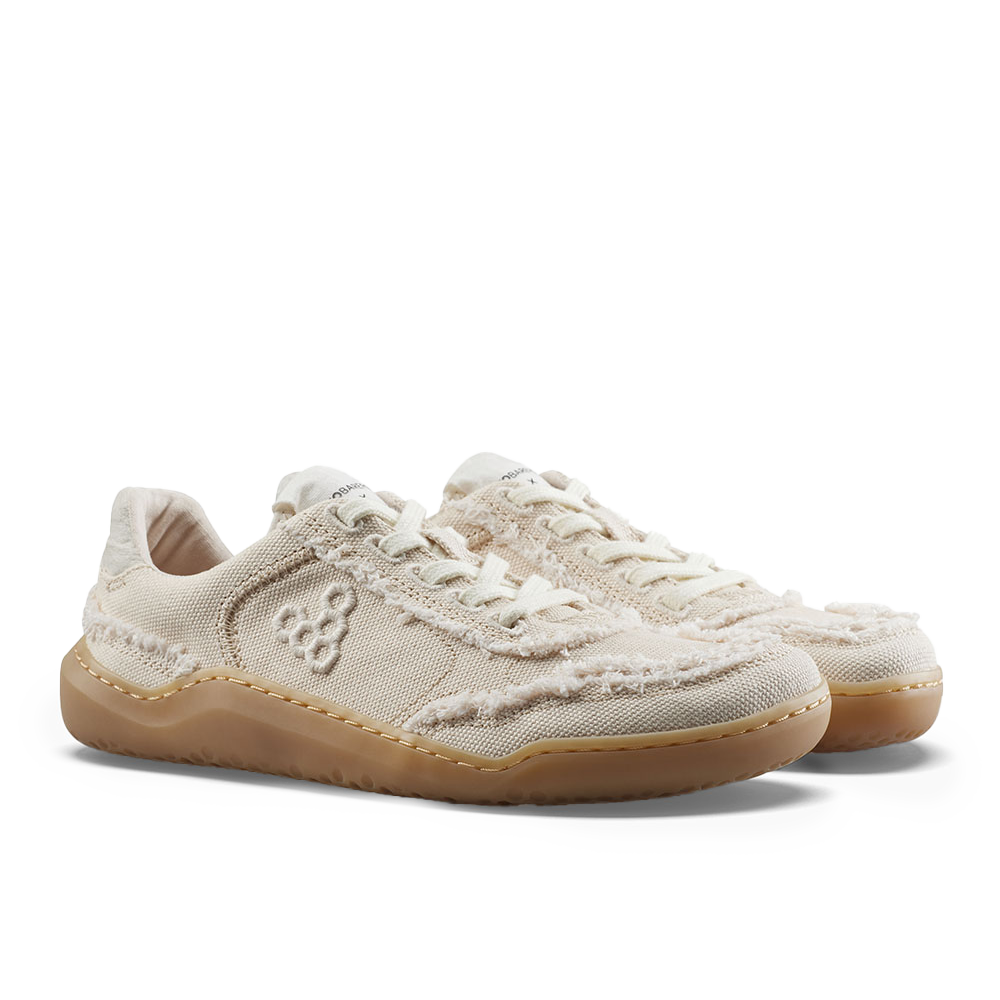 Vivobarefoot Gobi Sneaker Canvas Womens Rose