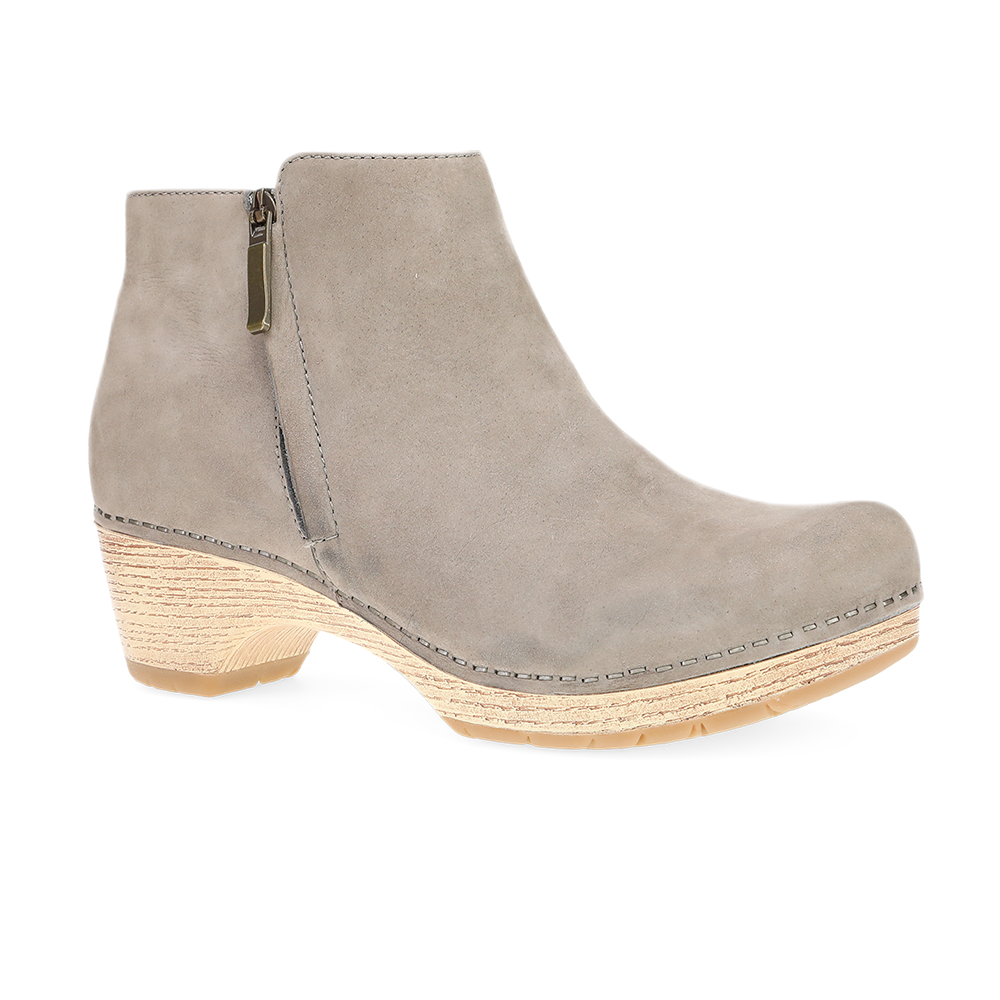 Dansko Lizanne Taupe Milled Nubuck