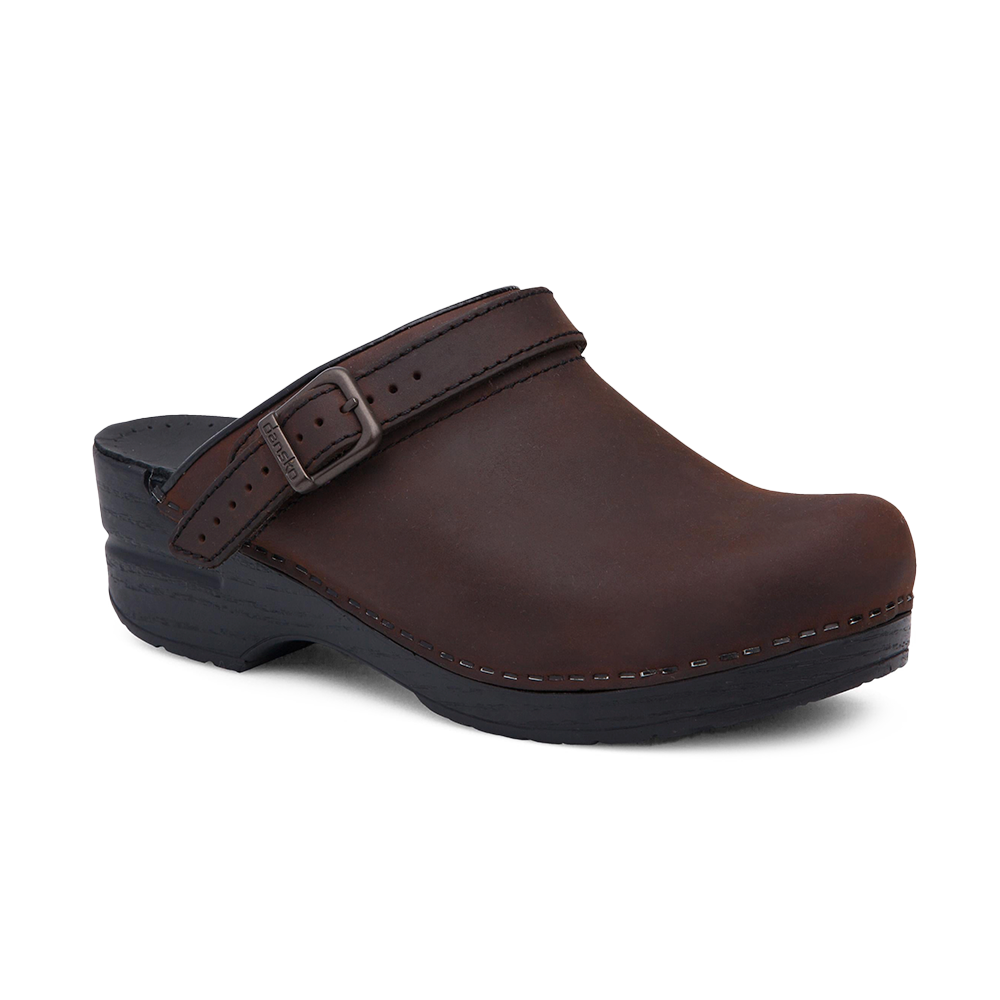 Dansko Ingrid Antique Brown Clog