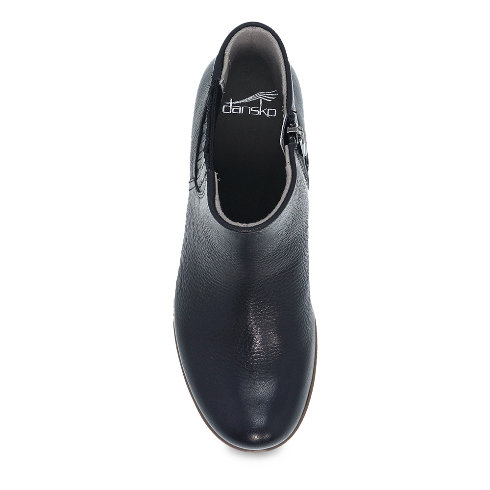 Dansko Daisie Black Waterproof Tumbled