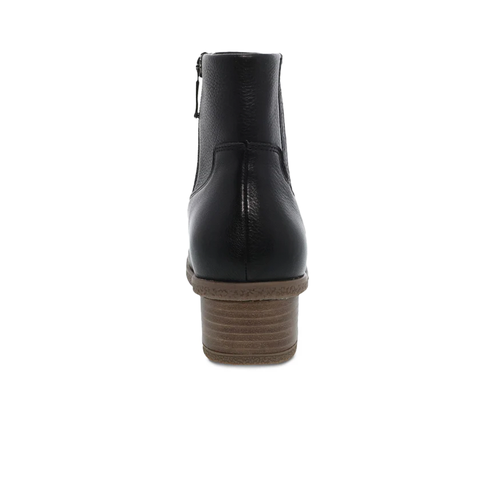 Dansko Daisie Black Waterproof Tumbled