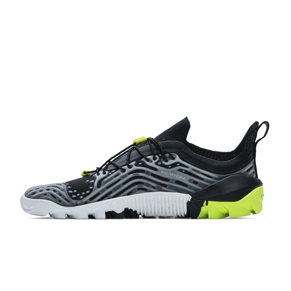 Vivobarefoot Hydra Esc Mens Obsidian/Safety Yellow