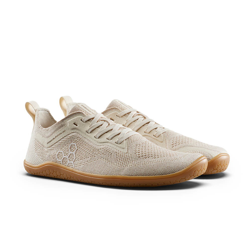 Vivobarefoot Primus Lite Knit Natural Mens Coconut