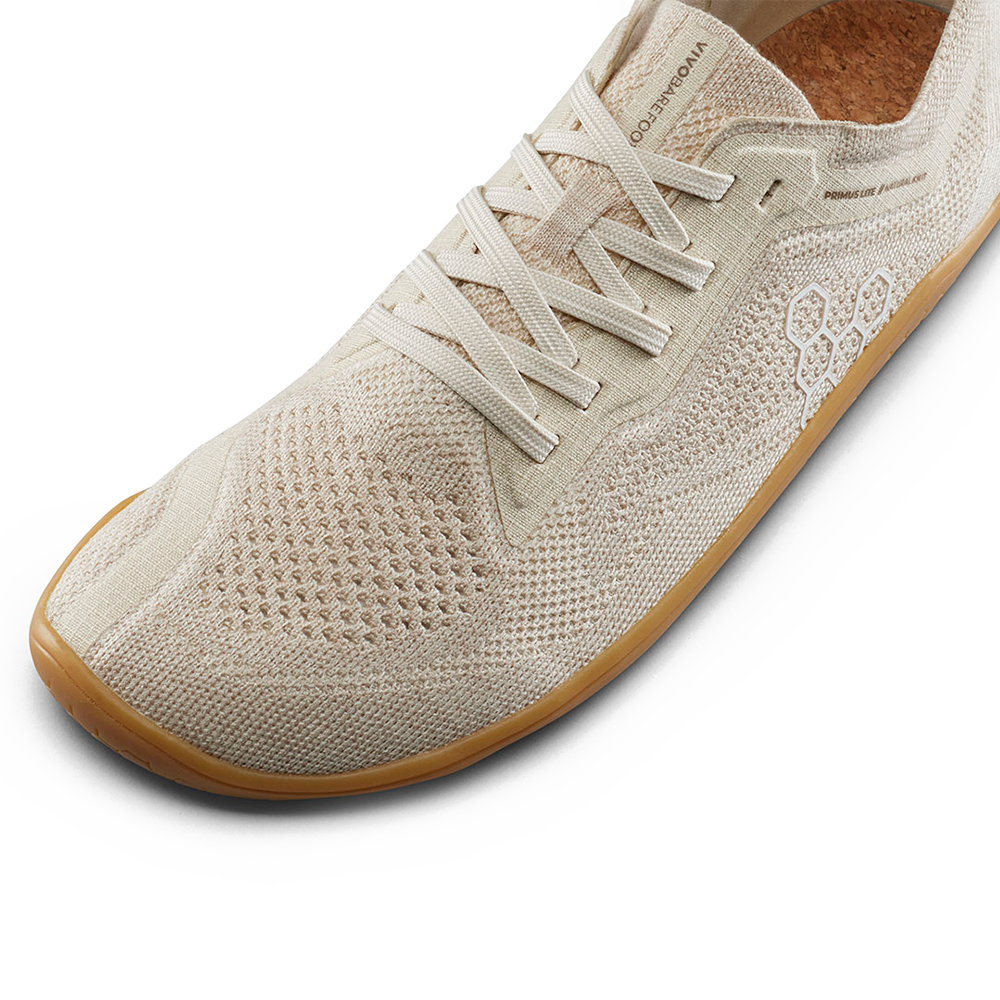 Vivobarefoot Primus Lite Knit Natural Mens Coconut