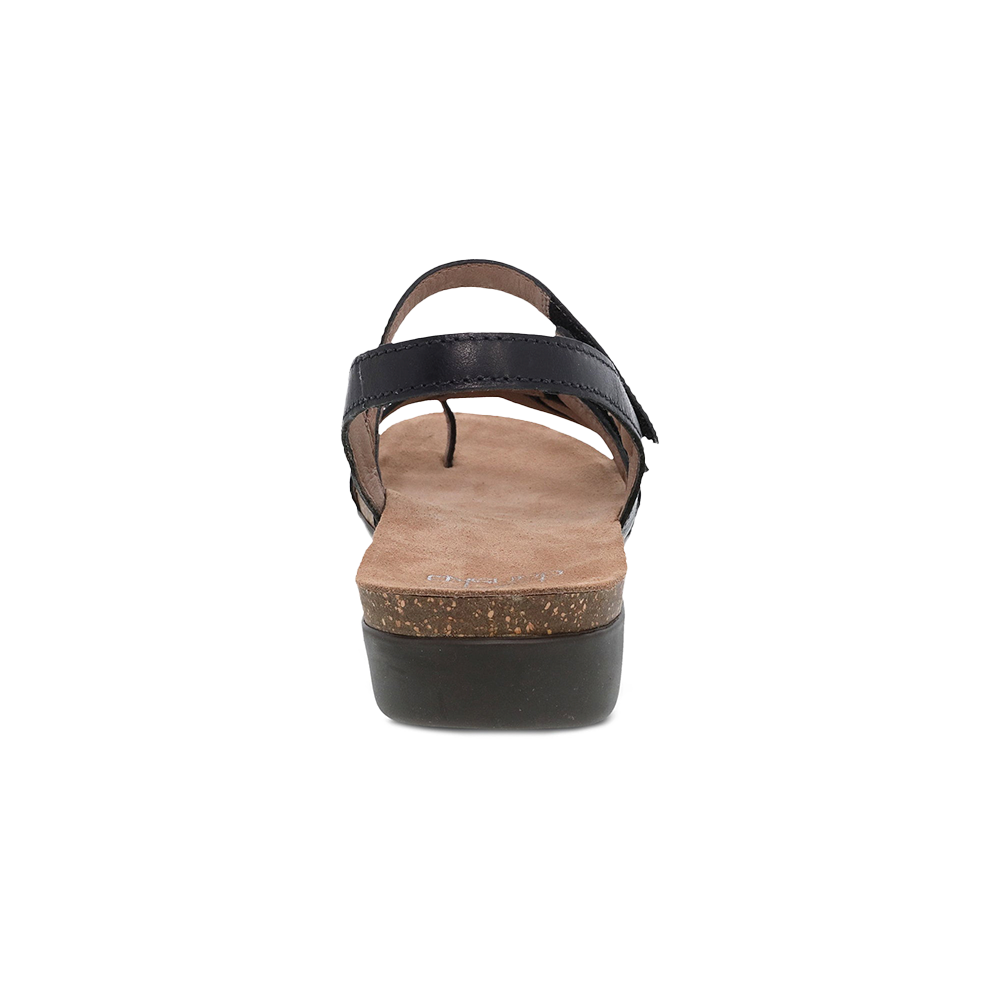 Dansko Roslyn Black Waxy Burnished