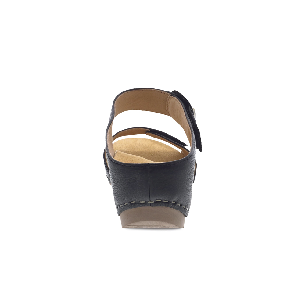 Dansko Tanya Black Milled Burnished