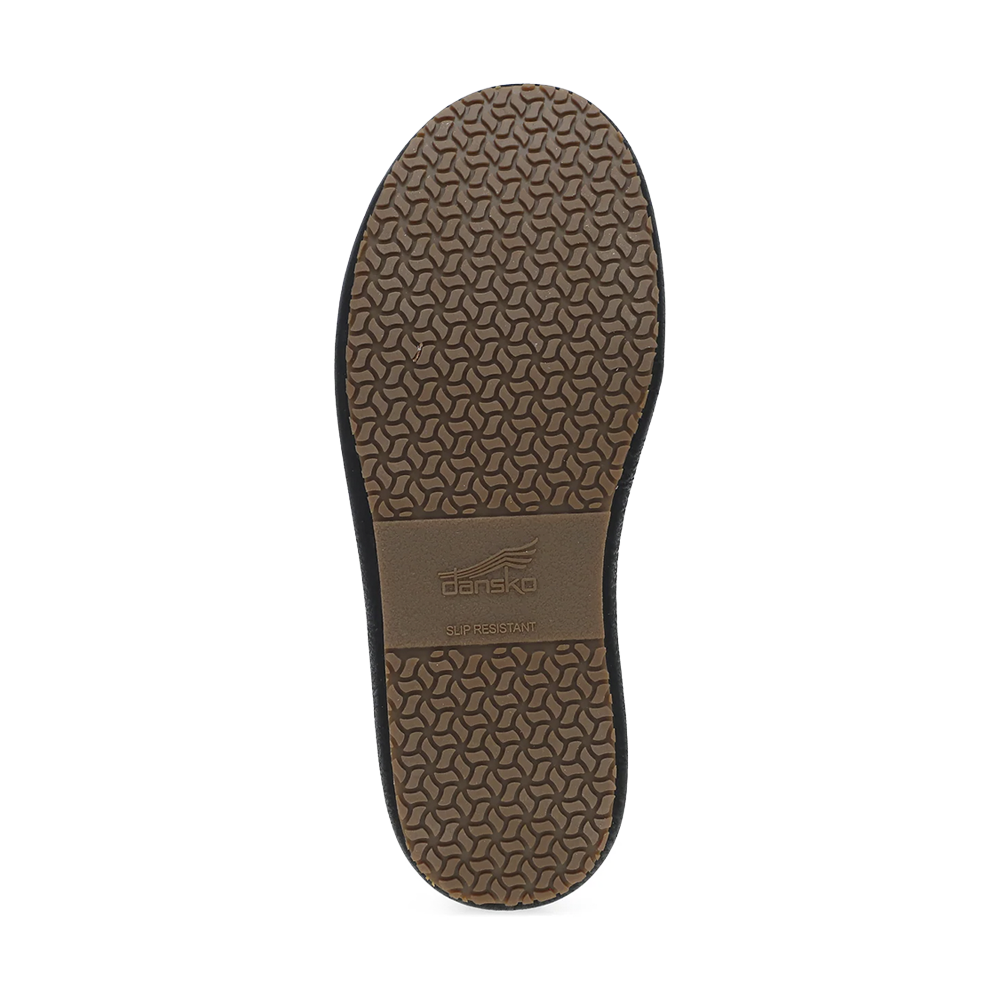 Dansko Platform Pro Black Burnished Nubuck