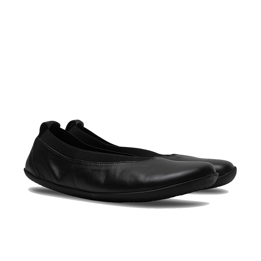 Vivobarefoot Opanka Ballerina Womens Obsidian