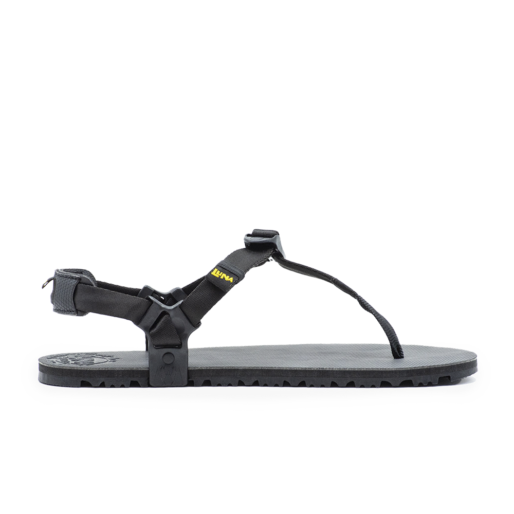 Luna Oso Flaco Winged Edition Black Sandals