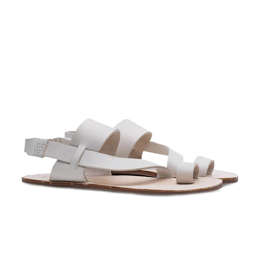 Vivobarefoot Opanka Sandal Womens Off White