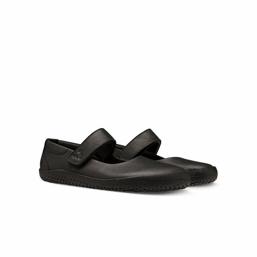 Vivobarefoot WYN School II Juniors Obsidian Pair