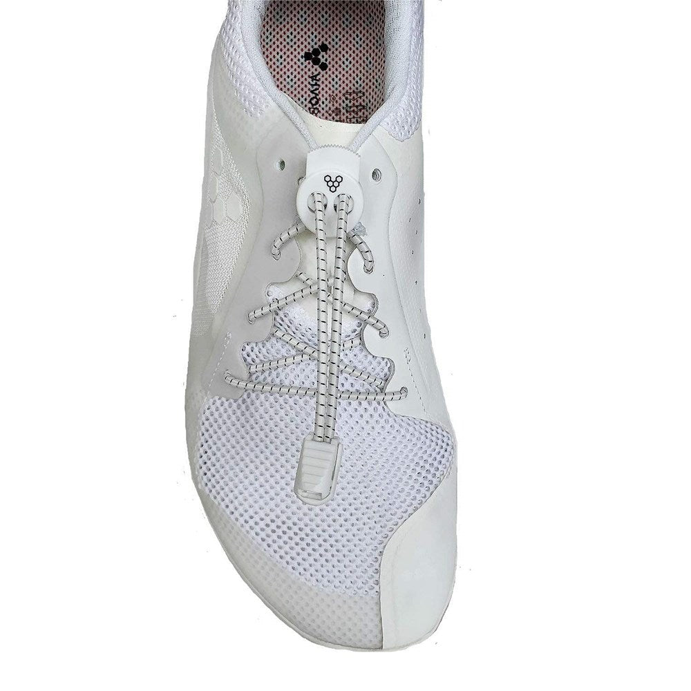 Vivobarefoot Toggle Laces Adult Striped White Sole Distribution AU