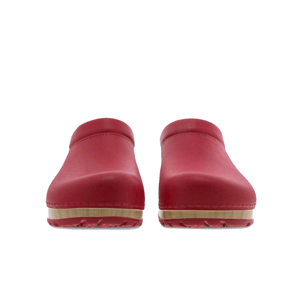 Dansko Kane Red Molded Clog
