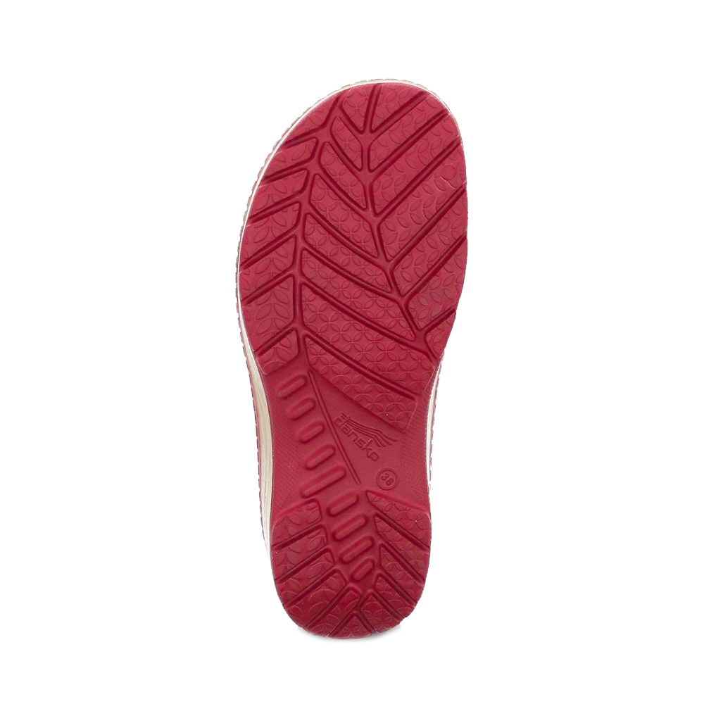Dansko Kane Red Molded Clog