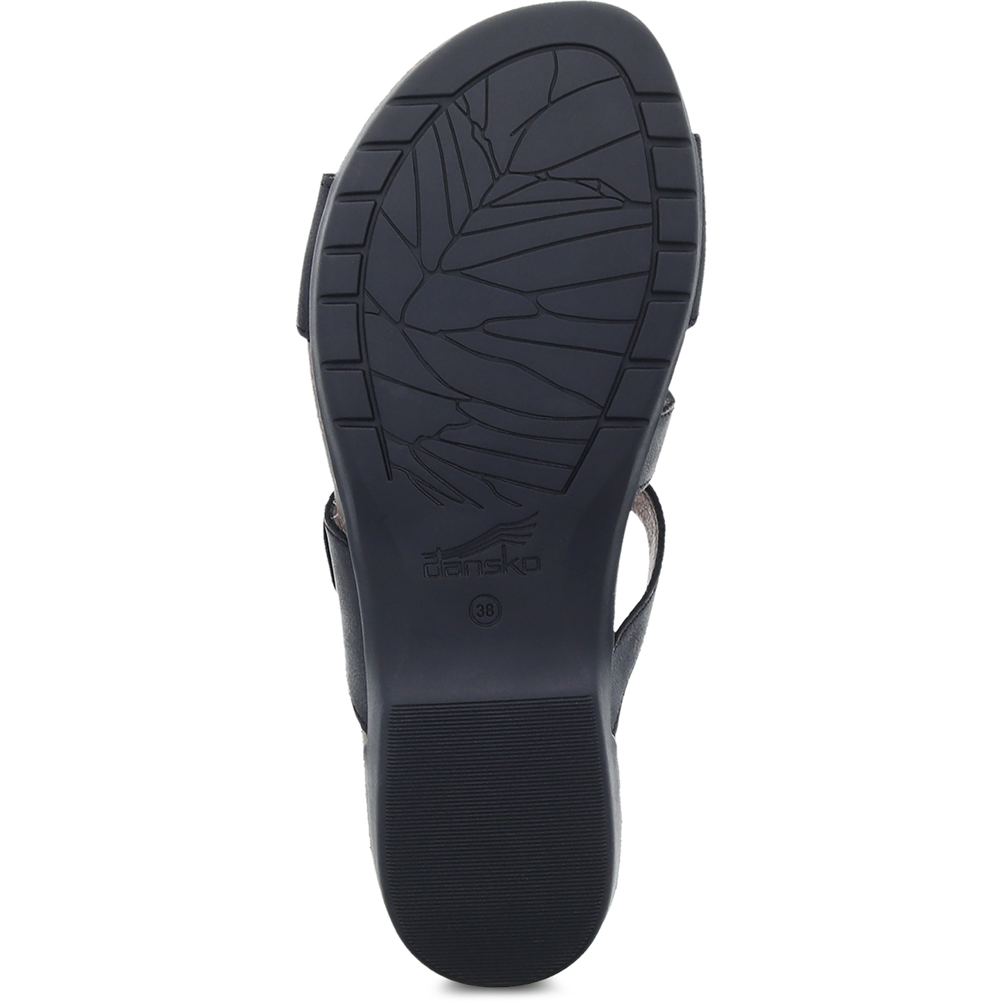 Dansko Rosie Black Waxy Burnished