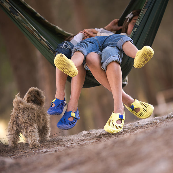 Vivobarefoot Ultra Bloom Kids Amparo Blue