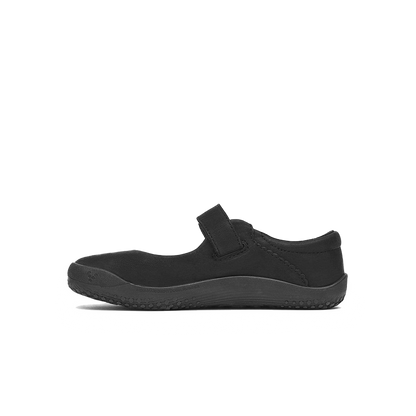 Vivobarefoot Wyn School Kids Obsidian Black