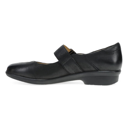 Dansko Collete Black Bunished Nubuck