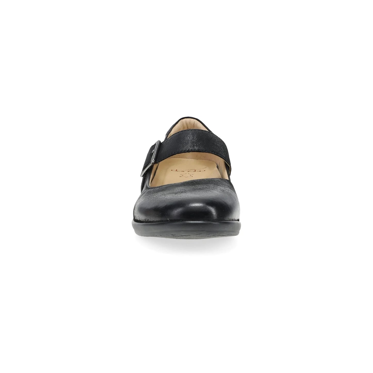 Dansko Collete Black Bunished Nubuck