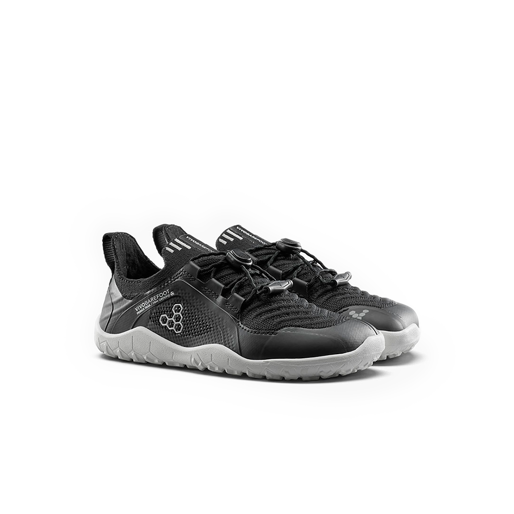 Vivobarefoot Primus Trail Knit FG Kids Obsidian