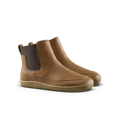 Vivobarefoot Gobi Chelsea Kids Acorn