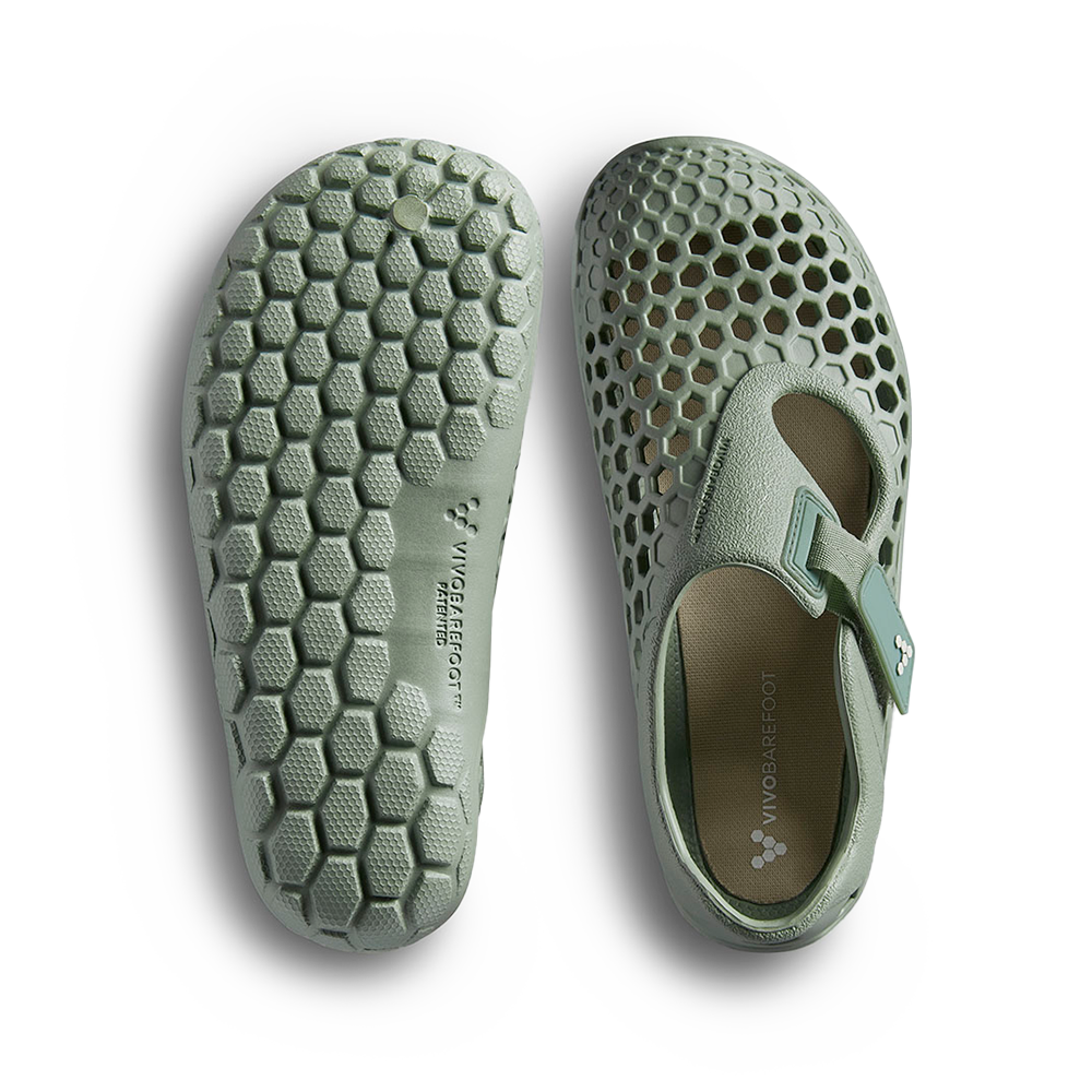 Vivobarefoot Ultra Sugarlite Kids Glacial Green