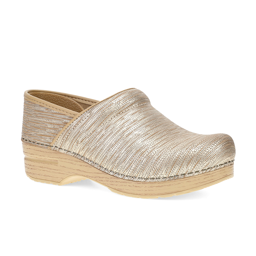 Dansko Professional Clog Gold Texture