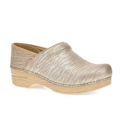 Dansko Professional Clog Gold Texture