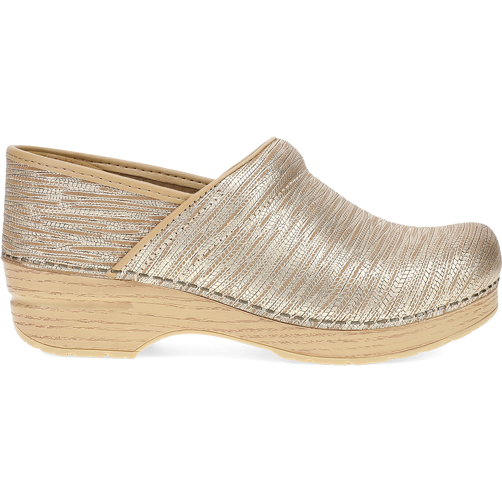 Dansko Professional Clog Gold Texture