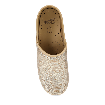 Dansko Professional Clog Gold Texture