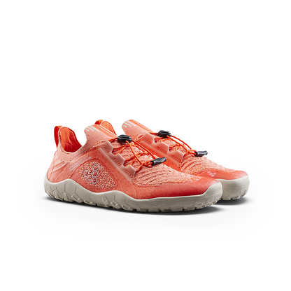 Vivobarefoot Primus Trail Knit FG Juniors Orange Zest