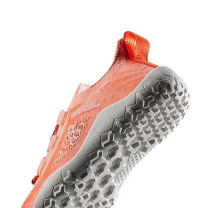 Vivobarefoot Primus Trail Knit FG Juniors Orange Zest