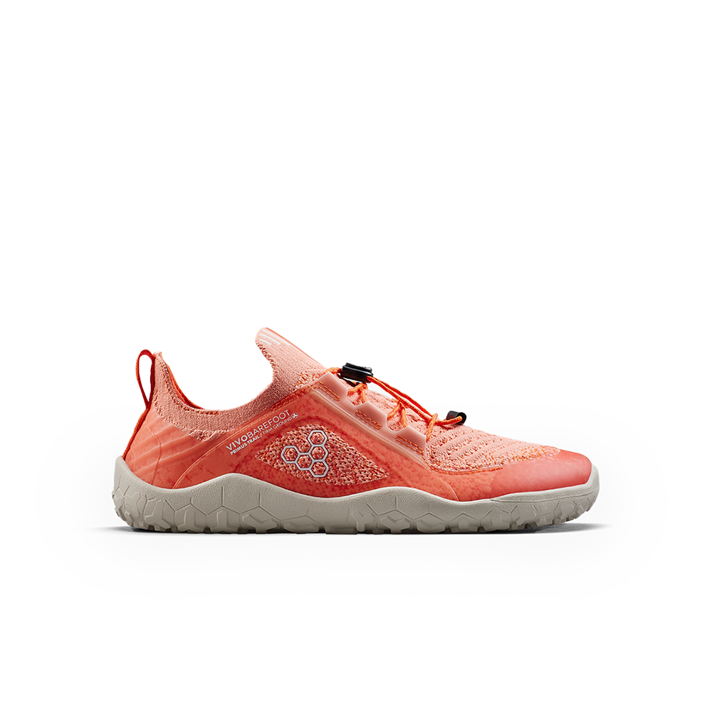 Vivobarefoot Primus Trail Knit FG Juniors Orange Zest