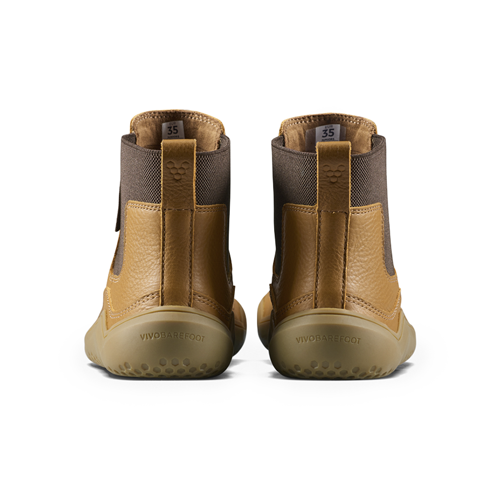Vivobarefoot Gobi Chelsea Juniors Acorn