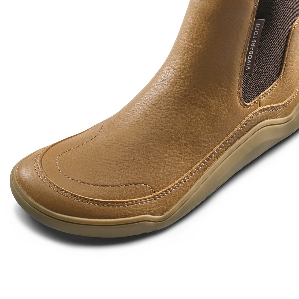 Vivobarefoot Gobi Chelsea Juniors Acorn