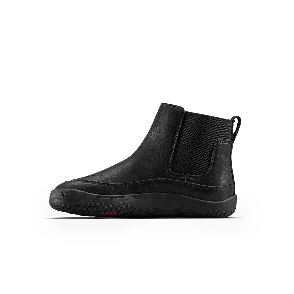 Vivobarefoot Gobi Chelsea Kids Obsidian