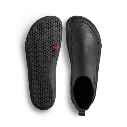 Vivobarefoot Gobi Chelsea Kids Obsidian
